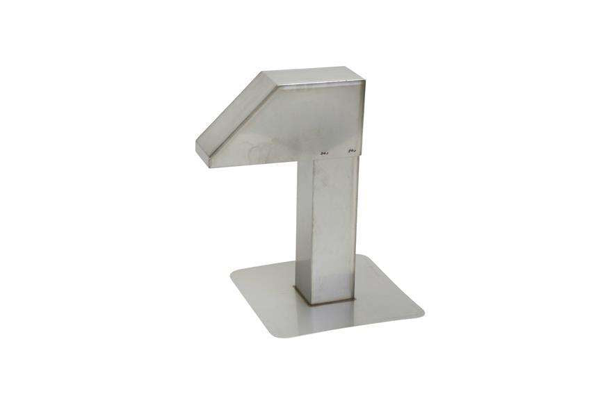 Edelstahl Dachdurchführung 125 x 125 mm