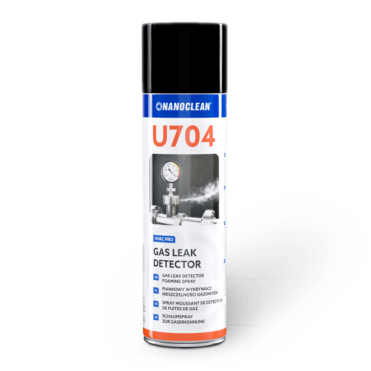 U704 Kältemittel-Lecksucher, Leckagespray Aerosoldose 500 ml.